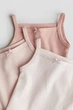 Боді (5шт) H&M 80см білий, рожевий, сірий 30110880195 - зображення 4