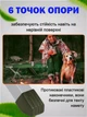 Портативная складная кровать-шезлонг для кемпинга, кровать для сна, раскладушка 190х62 см - изображение 7