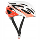 Kask rowerowy Nils Extreme rozmiar L biało-czerwony MTW24 (5907695595697) - obraz 1