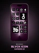 Защитное стекло с аппликатором ArmorStandart Black Icon Supreme EZ для смартфона Apple iPhone 14 Pro Black (ARM79259) - изображение 9
