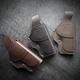 Кобура Пеламе поясна ARMA для GLOCK 17 з натуральної шкіри BLACK (з Тризубом) - зображення 2