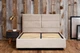 Двуспальная кровать RidneTut Johnson Lite 180х200 см Lili 06 Бежевая (33410010-06180) - изображение 4