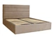 Полуторная кровать RidneTut Edison Lite 140х200 см Lili 06 Бежевая (33410013-06140) - изображение 2