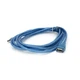 Удлинитель USB 2.0 AM/AF 3.0m синий - изображение 2