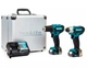 Набор аккумуляторных шуруповертов в металлическом кейсе Makita CLX224X (30/110 Нм, CXT) - изображение 1