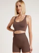 Безшовный топ Giulia Tank Top L/XL Коричневий_Deep taupe (4823102996264) - зображення 4