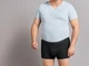 Трусы-боксеры набор 3 шт. для мужчины Livergy LYCRA® 381917/н XXL Черный - изображение 4