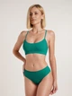 Бюстгальтер без косточек Giulia Cami Top Rib L/XL Зеленый_Emerald (4823116923577) - изображение 5