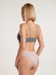 Бюстгальтер без косточек Giulia Cami Top Rib S/M Серый_Poppy seed (4823116923621) - изображение 6