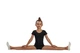 Комбинезон для гимнастики Dance & Sport бифлекс N 016-BF к/р XL/128-134 Черный - изображение 1