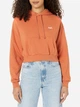 Худи утепленное на флисе женское Levi`s 500078704 XS Оранжевое (1159822197) - изображение 4