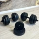 Гантели RN-Sport битумные по 8 кг комплект 2шт (BD-8) - изображение 9