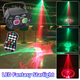 Energolux QR-406 LED+Laser, зіркове світло, cвітломузика з пультом, лазерний диско проектор 360° з рухливим ефектом, активація під ритм музики - зображення 3