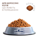 4 лапи сухий корм котів без доступу на вулицю Club 4 Paws Adult Cats Indoor 4 in 1 з куркою - 14 кг - изображение 2