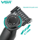 Электробритва VGR V-360 GREEN, универсальная насадка с регулировкой высоты, IPX6, LED дисплей - изображение 2