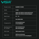 Набор VGR 2 в 1 V-640 аккумуляторная машинка для стрижки и триммер - изображение 3