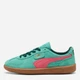 Мужские кеды кожаные низкие Puma Palermo 39646352 40.5 (7UK) 26 см Aquatic-Dark Myrtle (4067983479274) - изображение 3