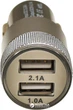 Автомобильное зарядное устройство Grand-X CH-25B USB 2.4 А 5V Black - изображение 2