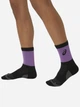 Носки мужские высокие ASICS Lite-show Run Crew Sock 3013A866-501 39-42 Черный/Фиолетовый (4550457653695) - изображение 3