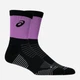 Носки мужские высокие ASICS Lite-show Run Crew Sock 3013A866-501 39-42 Черный/Фиолетовый (4550457653695) - изображение 6