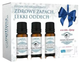 Zestaw do aromaterapii Optima Natura Zdrowy zapach Pomaranczowy 10 ml +  Zlodziei 10 ml + Sosnowy 10 ml (5905220730124) - obraz 1