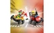 Конструктор LEGO «Піца-авто проти пожежної машини» Набір перегонів 70 деталей (60458) - изображение 5