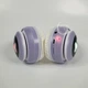 Наушники Bluetooth беспроводные с кошачьими ушками Cat, накладные аккумуляторные наушники с RGB подсветкой, встроенным микрофоном, MP3 плеером, поддержкой microSD, USB, AUX, складные наушники Фиолетовые KTC-82-Purple - изображение 5