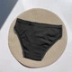 Женские трусы Слипы Ouno 5921 в полосу, Чорные L/XL - изображение 2