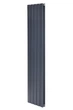 Дизайнерский вертикальный радиатор отопления ARTTIDESIGN Livorno II 5/1800/340/50 серый матовый LV II.5.180.34.5.G - изображение 1