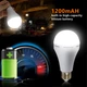 LED Лампа Basic 9W с аккумулятором аварийная (E27, 9W, 3W от АКБ 1200 mAh, up 2 Hours, 6400K, CC160mA) - изображение 5