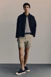 Шорты H&M 1153494П W40 бежевый - изображение 1