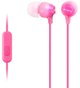 Навушники Sony MDR-EX15AP Pink (MDREX15APPI.CE7) - зображення 1