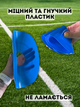 Фішки для футболу тренувальні футбольні спортивні пластикові конуси для розмітки футбольного поля набір різнокольорових круглих фішок з отвором стяжками 10 шт Hechpro ТБФ28-10 - зображення 5