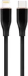 Кабель Cablexpert USB Type-C - Apple Lightning 1.5 м Чорний (8716309132060) - зображення 1
