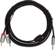 Аудио кабель CableTime 3.5 мм – 2x RCA 3 м (CA914067) - изображение 1