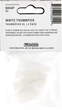 Набор медиаторов Dunlop 9004P White Thumbpick Extra Large 4 шт (R122865) - изображение 4