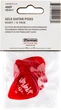 Набор медиаторов Dunlop 486PHV Gels Red Heavy 12 шт (R116419) - изображение 5