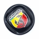 Емблема логотип Fiat Abarth 95 мм передня (чорний, глянець) - зображення 2