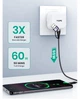 USB кабель для заряджання та передачі даних телефону, ноутбука: Type CC 2 метри, 60 Вт - зображення 3