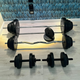 Лавка для жиму RN-Sport ReadMeBlack + 4 грифи, 100 кг дисків (RMB-100) - зображення 14