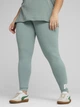 Спортивные леггинсы для фитнеса женские Puma Ess No. 1 Logo Leggings (S) 68242730 M Green Moon (4067983478109) - изображение 3