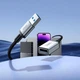 Кабель подовжувач USB3.0 to USB (F) - Hoco US10 5Gbit/s 0.5 метра - зображення 5