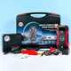 Пускозарядное устройство для авто 99800mAh 2USB+Type-C с компрессором Jump Starter QY31 Черно-красный - изображение 1