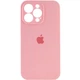 Чохол Silicone Premium case з захистом камери для iPhone 13 Pro Full Camera Protective pink 9322 - изображение 1