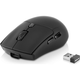 Мышка REAL-EL RM-460W Wireless/Bluetooth Black (EL123200048) - изображение 1