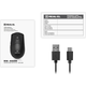 Мышка REAL-EL RM-460W Wireless/Bluetooth Black (EL123200048) - изображение 4