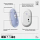 Комплект Logitech POP Icon Combo Bluetooth UA Lilac (920-013078) - изображение 5