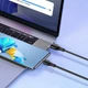 USB кабель з роз'ємом Type-C Baseus Pudding Series Fast Charging (1,2m, 100W, 6A, 480 Mbps). Black - зображення 9
