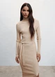 Сукня міді в рубчик Mango 47073272 L - зображення 2