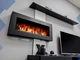Меблева стінка FLAME B з біокаміном ASM ZPG FLB чорний - зображення 7